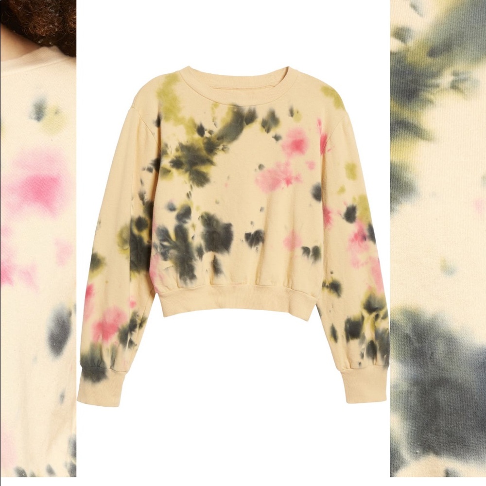 AFRM Angela Tie Dye sweatshirt- sz xs